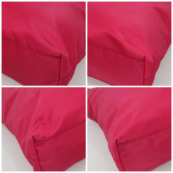 PRADA Tote Bag Nylon 2way Pink Silver Auth 138350 - Picture 16 of 16